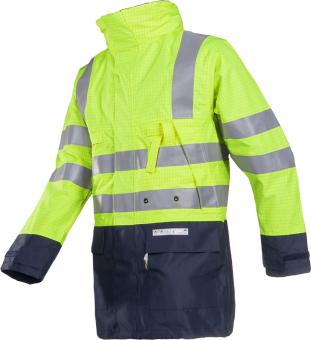 Warn-Regen-Flammschutz-Jacke antistat 